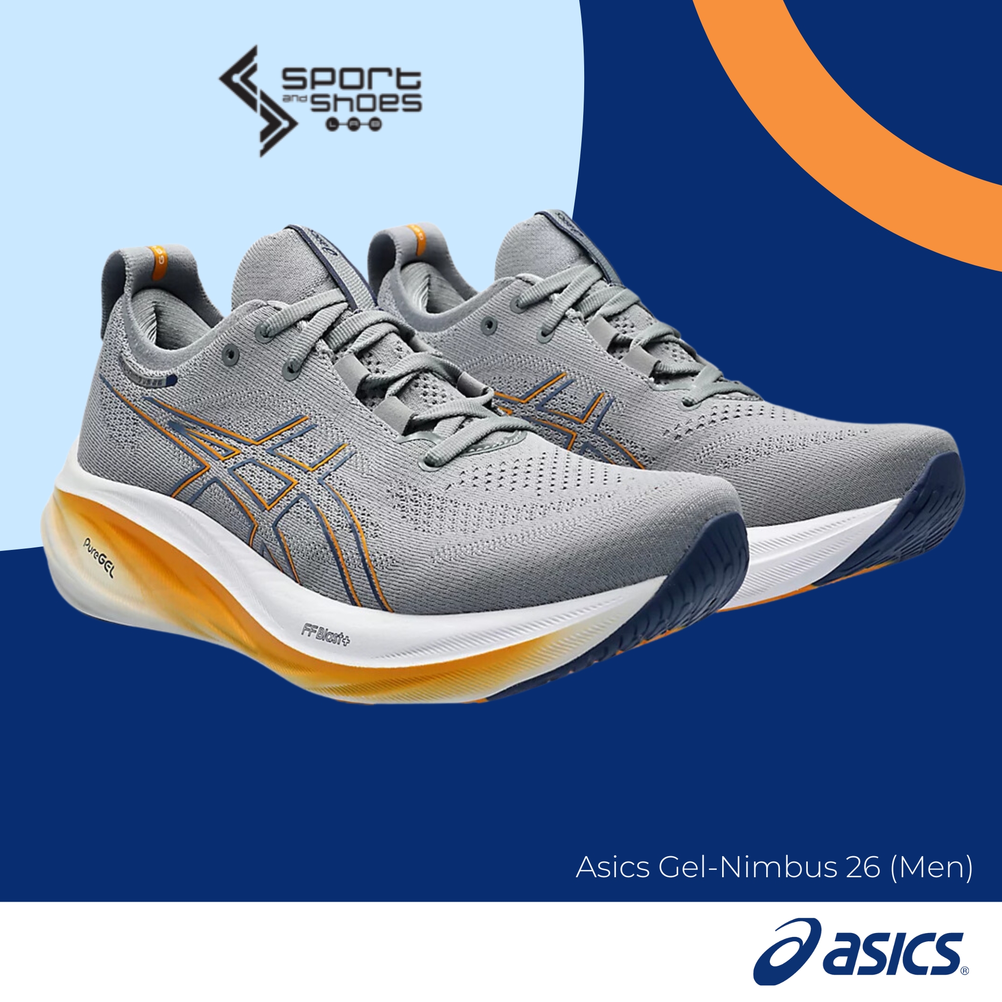 Asics Gel-Nimbus26 (4E) (M) (1011B796-020)